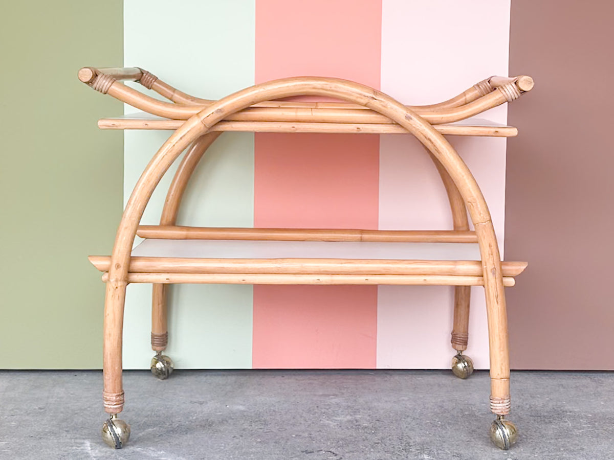 MCM Rattan Bar