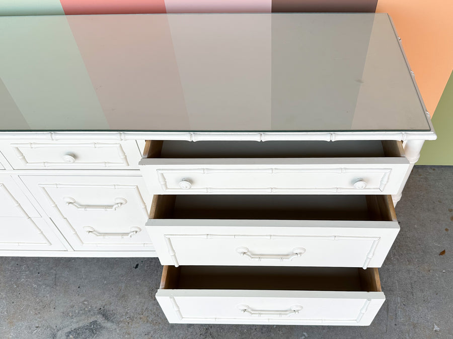 Thomasville Faux Bamboo Dresser