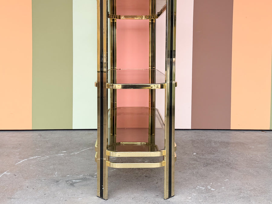 MCM Brass Etagere