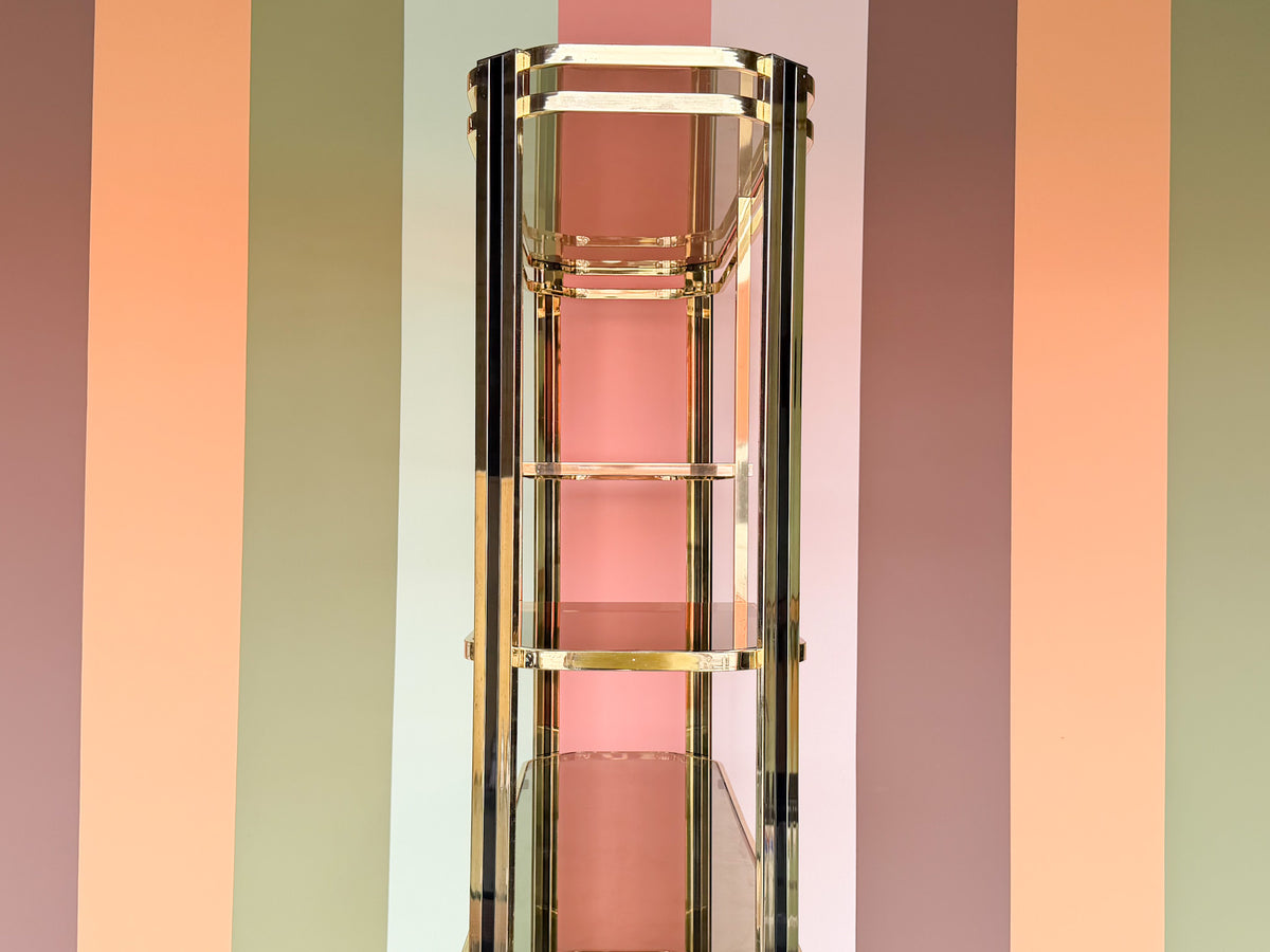 MCM Brass Etagere