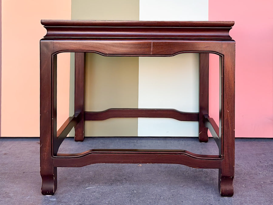Pair of Wood Ming Style Side Tables