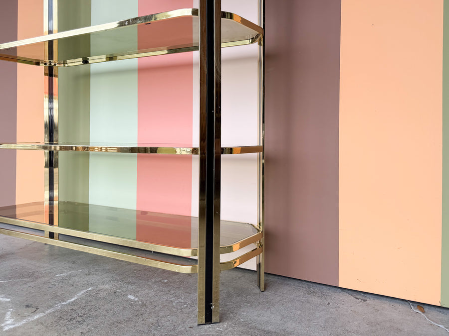 MCM Brass Etagere