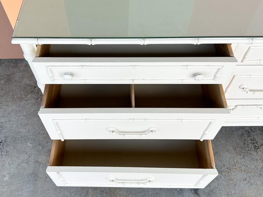Thomasville Faux Bamboo Dresser
