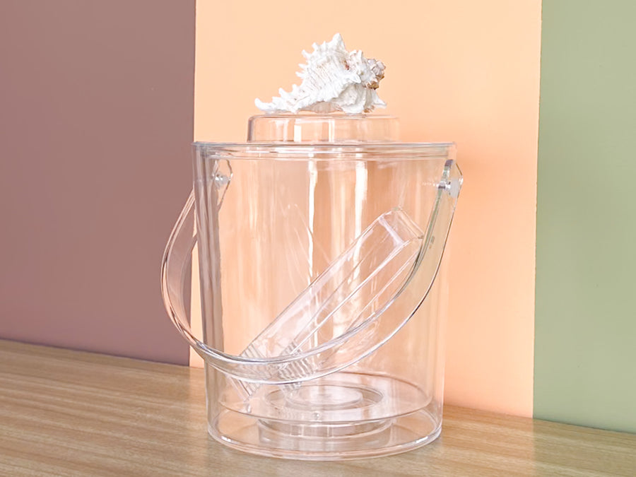 Murex Shell Lucite Ice Bucket