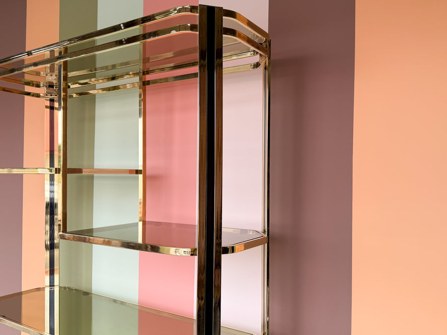 MCM Brass Etagere