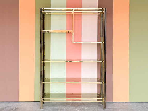MCM Brass Etagere