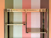 MCM Brass Etagere