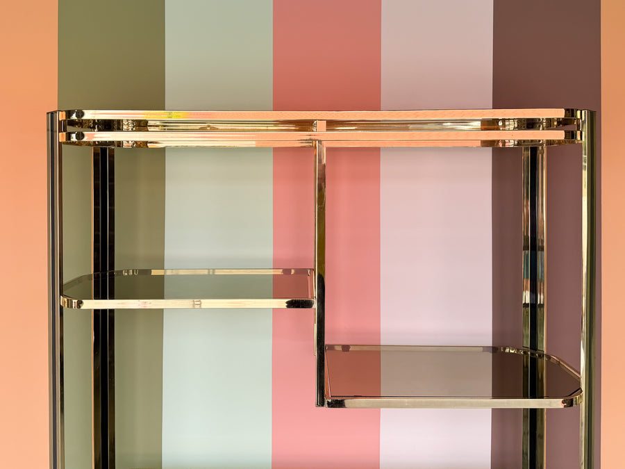 MCM Brass Etagere