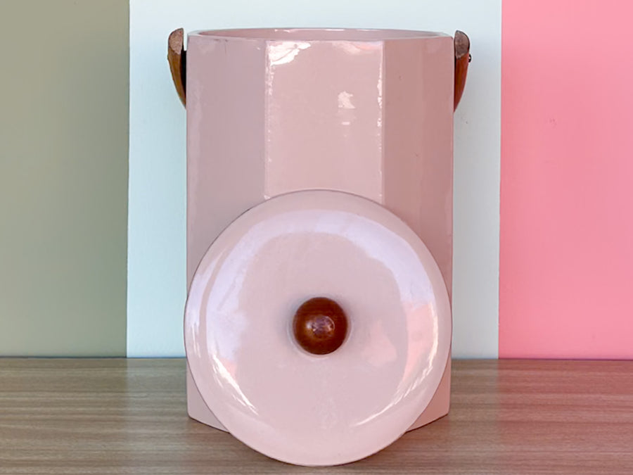 Georges Briard Pink Sand Ice Bucket