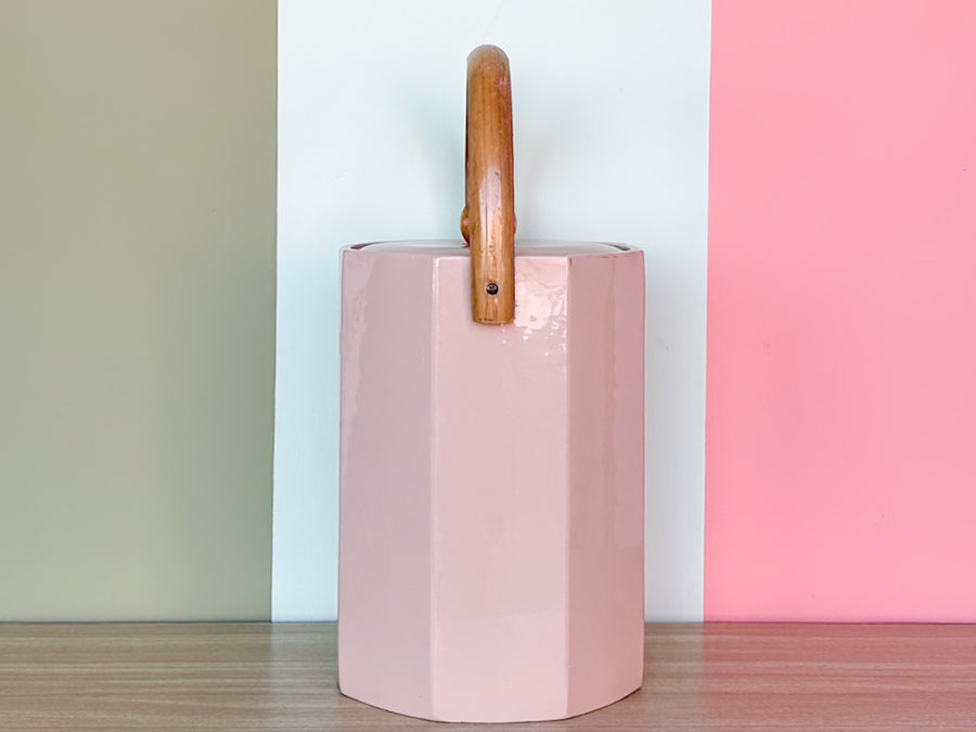Georges Briard Pink Sand Ice Bucket