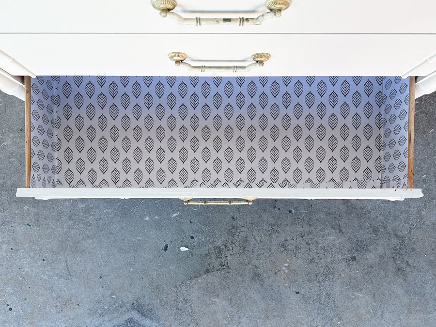 Thomasville Faux Bamboo Tall Chest