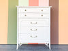 Thomasville Faux Bamboo Tall Chest