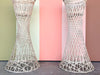 Pair of Webspun Plant Stands