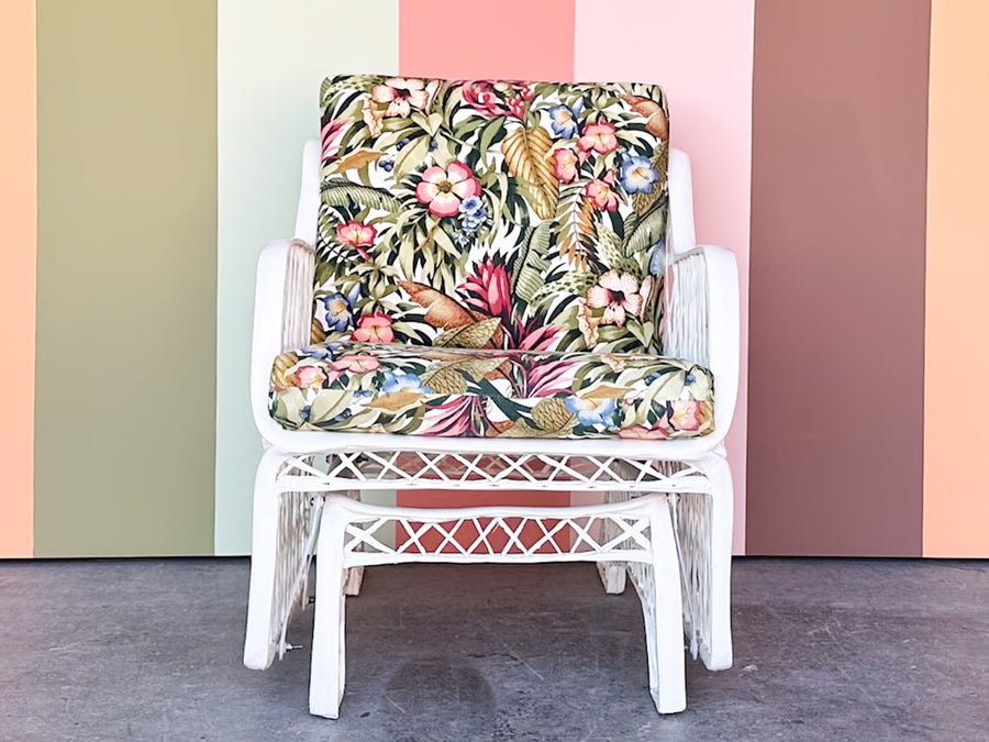 White Webspun Rocker