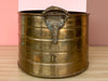 Brass Elephant Cachepot