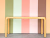 Pencil Reed Rattan Console