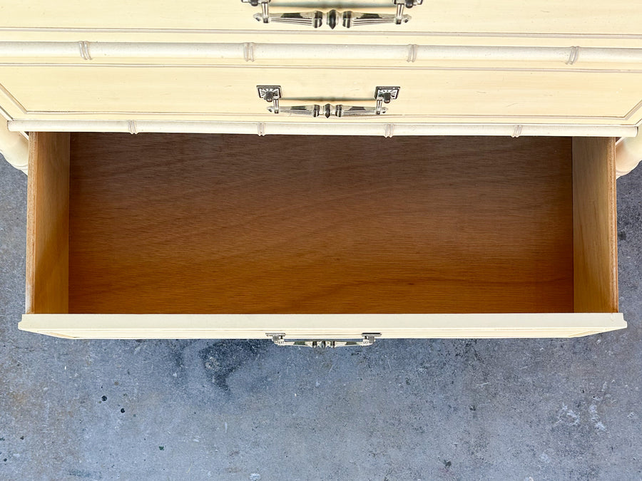 Henry Link Faux Bamboo Tall Chest