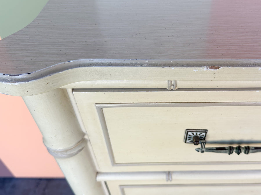 Henry Link Faux Bamboo Tall Chest