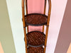 Folding Rattan Etagere