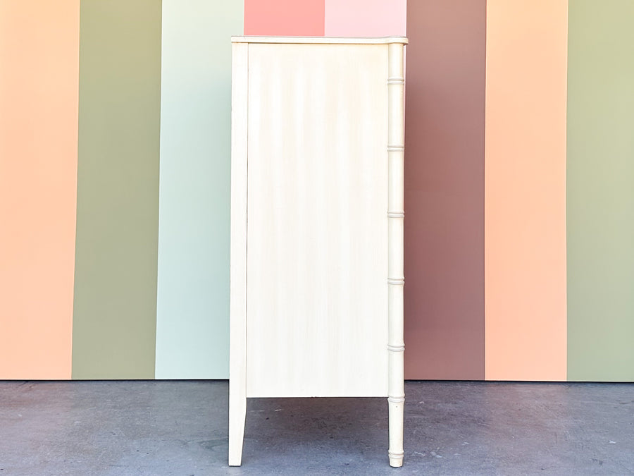 Henry Link Faux Bamboo Tall Chest