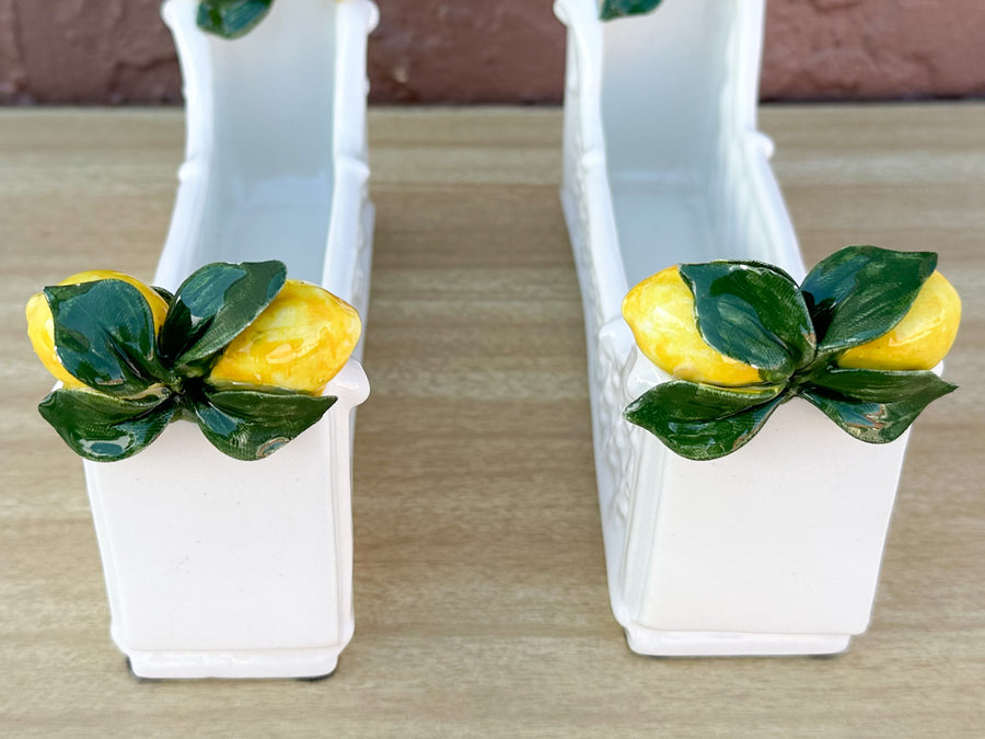 Adorable Italian Lemon Topiary Set