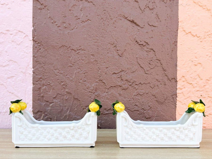 Adorable Italian Lemon Topiary Set