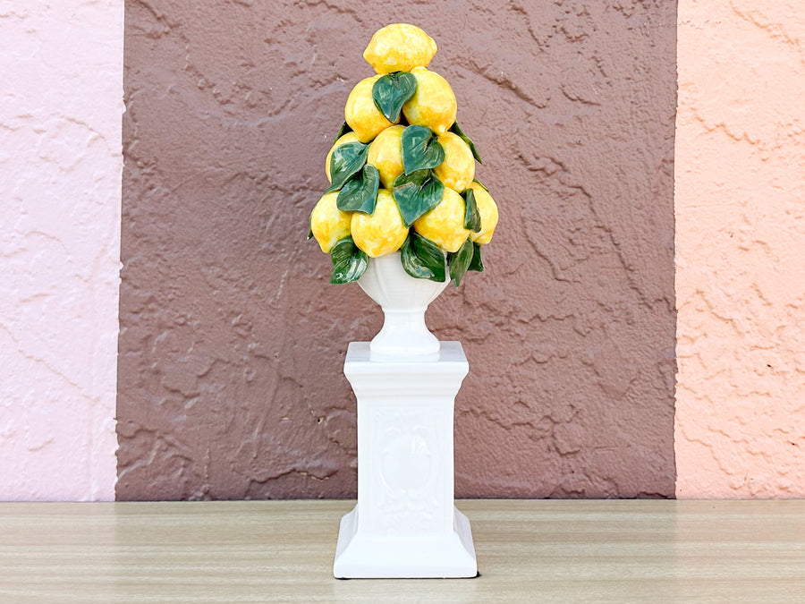 Adorable Italian Lemon Topiary Set