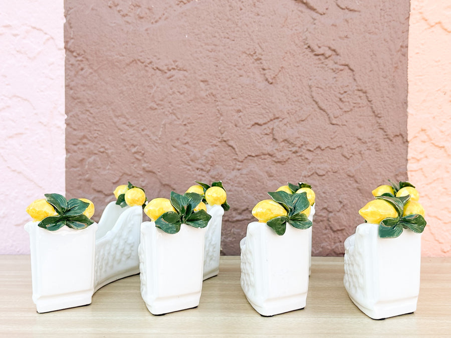 Adorable Italian Lemon Topiary Set