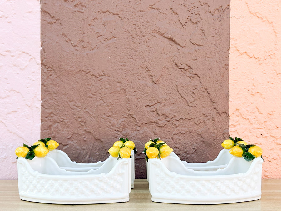 Adorable Italian Lemon Topiary Set