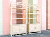 Pair of Ficks Reed Rattan Cabinets