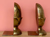 Brass Acorn Bookends