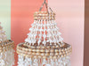 Pair of Shell Chandeliers