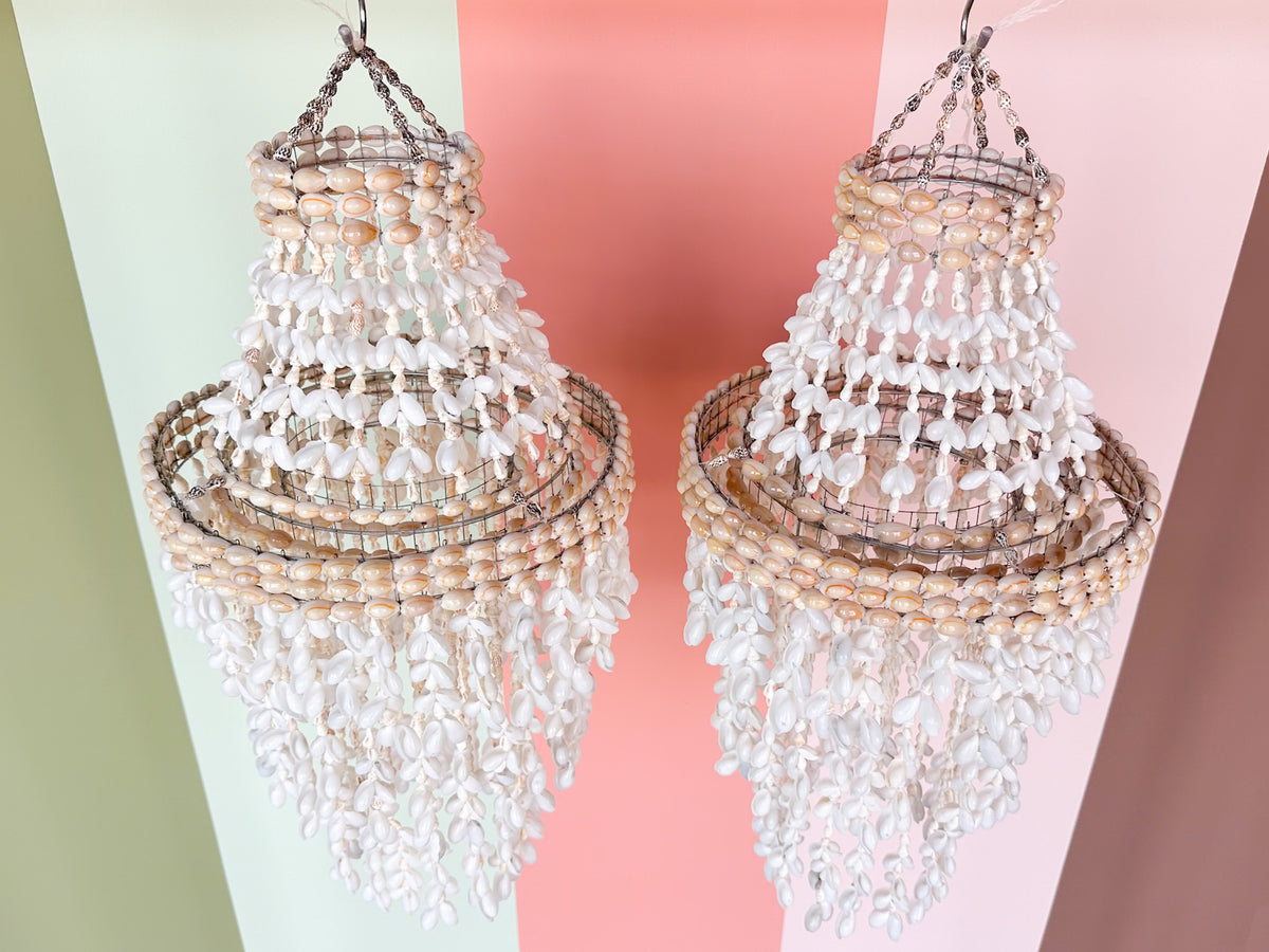 Pair of Shell Pendants