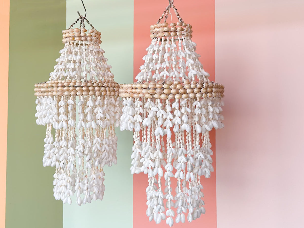 Pair of Shell Pendants