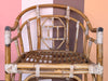 Pair of Brighton Style Rattan Arm Chairs