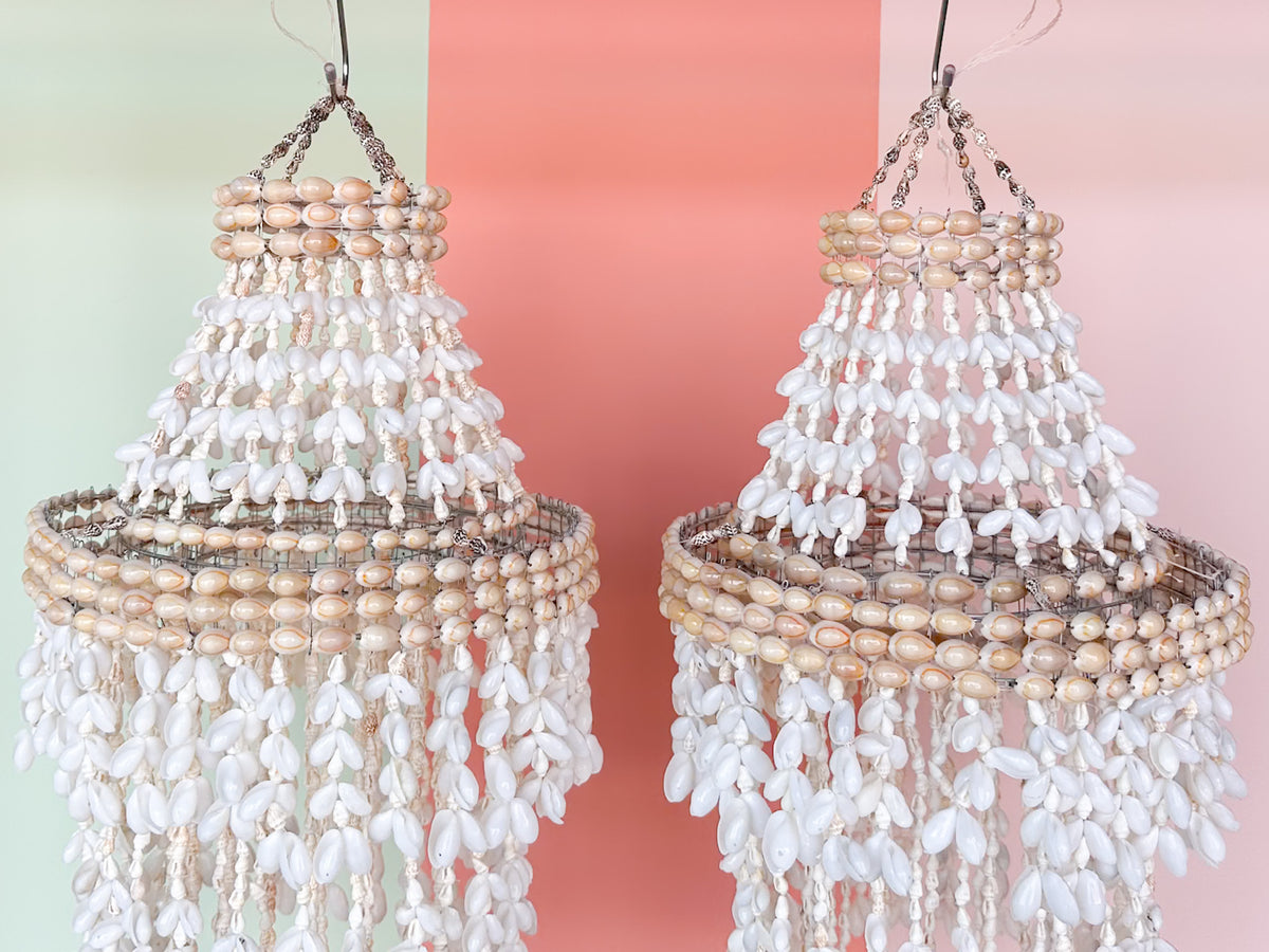 Pair of Shell Pendants