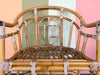 Pair of Brighton Style Rattan Arm Chairs