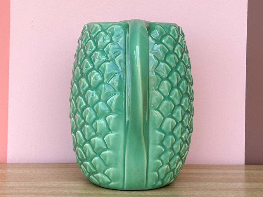 Green Shell Ceramic Pitcher