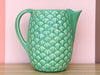 Green Shell Ceramic Pitcher