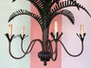 Currey and Company Palm Chandelier