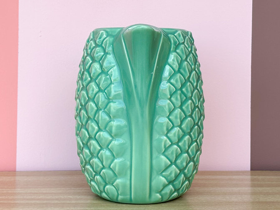 Green Shell Ceramic Pitcher
