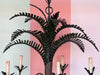 Currey and Company Palm Chandelier
