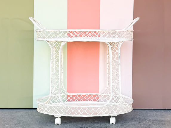 Old Florida Webspun Bar Cart