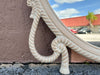 Nautical Chic Rope Knot Mirror