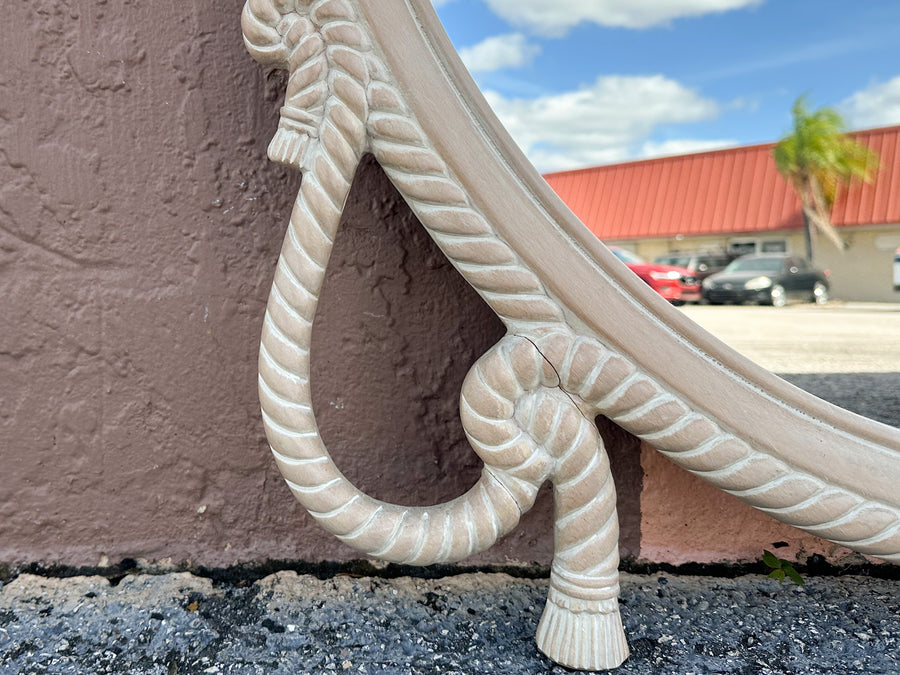 Nautical Chic Rope Knot Mirror