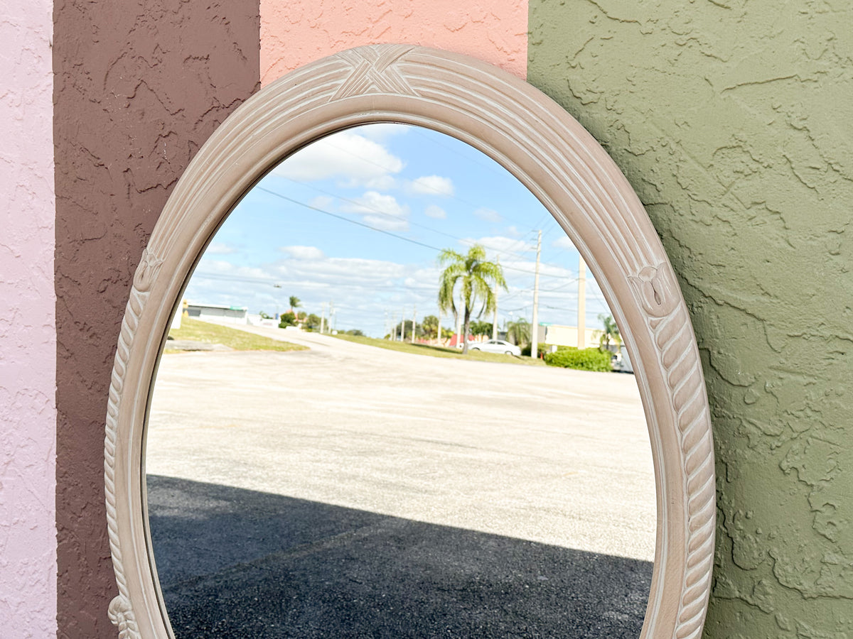 Nautical Chic Rope Knot Mirror