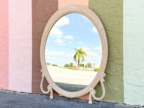 Nautical Chic Rope Knot Mirror
