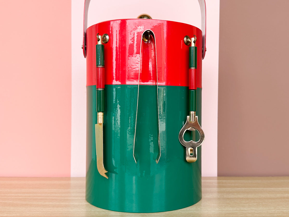 Georges Briard Holiday Ice Bucket