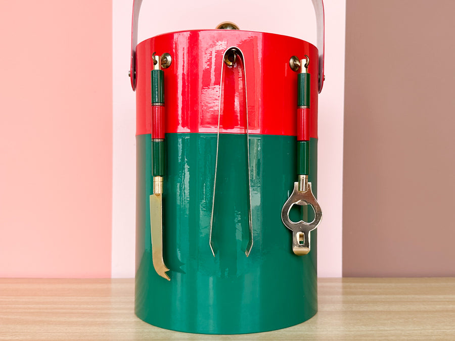 Georges Briard Holiday Ice Bucket