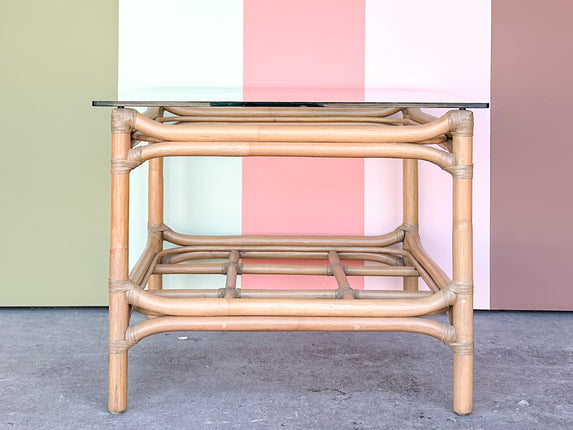 Medium Ficks Reed Rattan Coffee Table